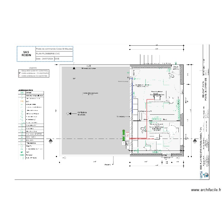 ROBIN_PLAN CVC_R+1_IND C_COLAS_ST MAUDEZ. Plan de 0 pièce et 0 m2