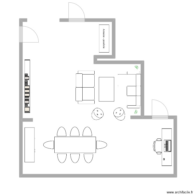 lea 1. Plan de 0 pièce et 0 m2