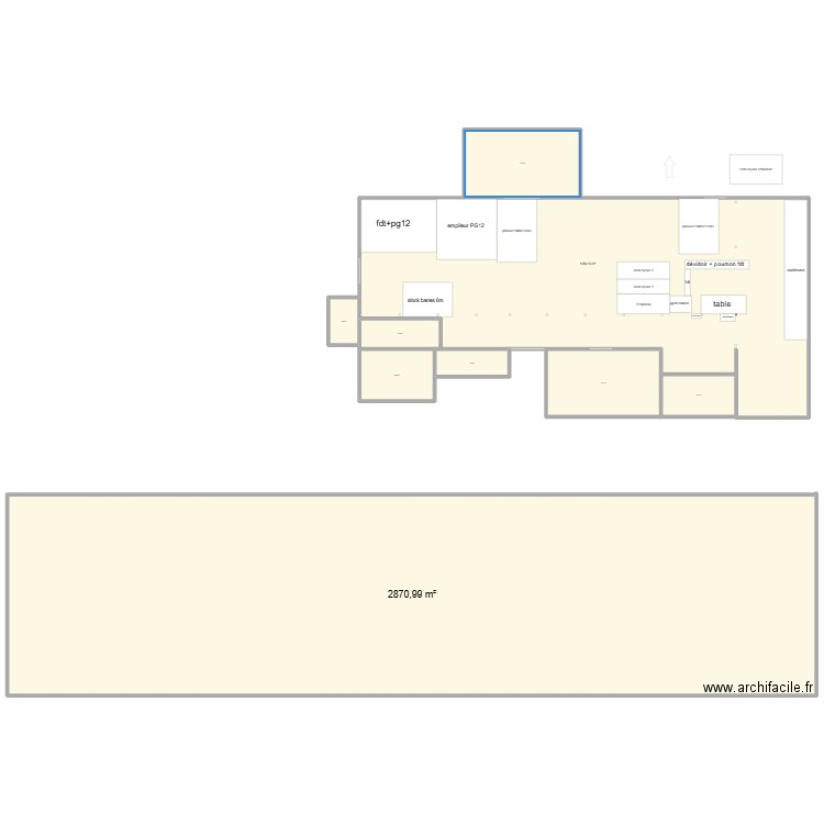 batiment 10 modif pg16. Plan de 9 pièces et 332 m2