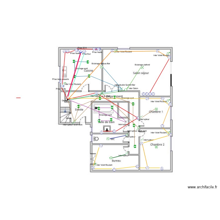 PLAN. Plan de 0 pièce et 0 m2