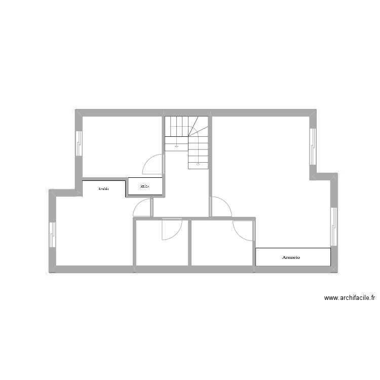 Floor 1. Plan de 1 pièce et 58 m2