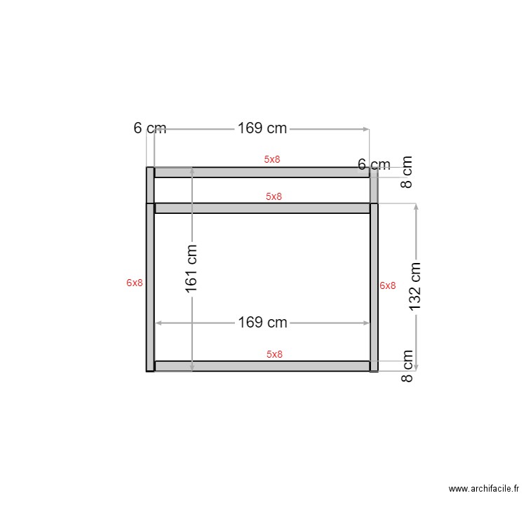 Module Support alu Fort Sainte-Marine. Plan de 0 pièce et 0 m2