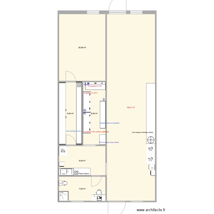 plan de masse . Plan de 6 pièces et 115 m2