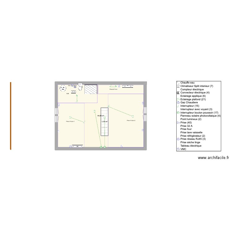 CdB_FonctionnelSchema v2. Plan de 13 pièces et 189 m2