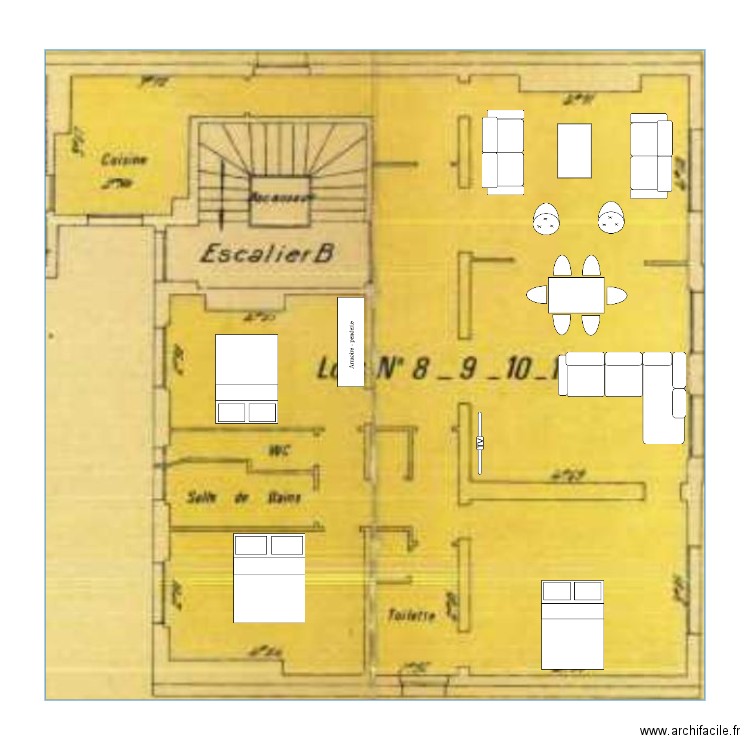 maison. Plan de 0 pièce et 0 m2