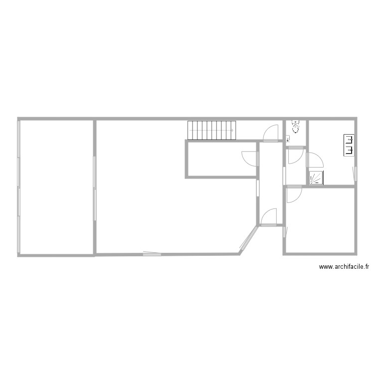 Masson . Plan de 7 pièces et 93 m2