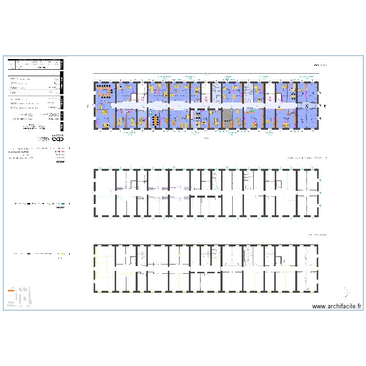 R+2 MOBILIER - V2. Plan de 0 pièce et 0 m2