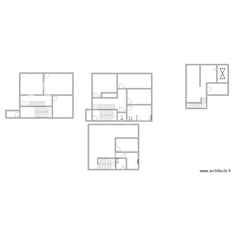 Y25-0223. Plan de 22 pièces et 245 m2