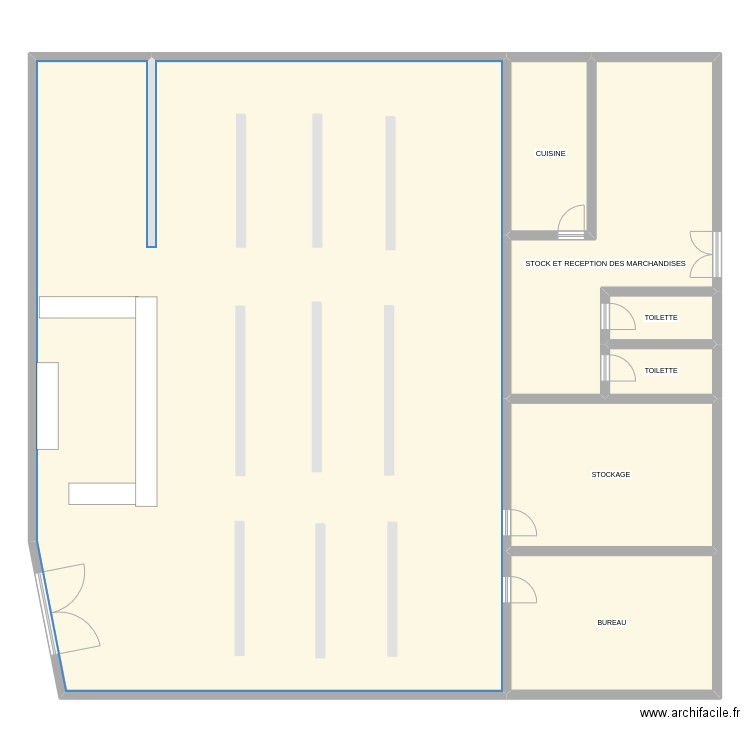 MISSION. Plan de 7 pièces et 378 m2