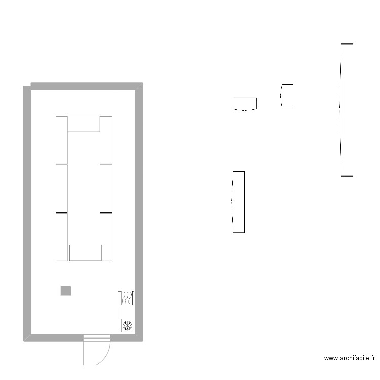 salle de rencontre. Plan de 0 pièce et 0 m2