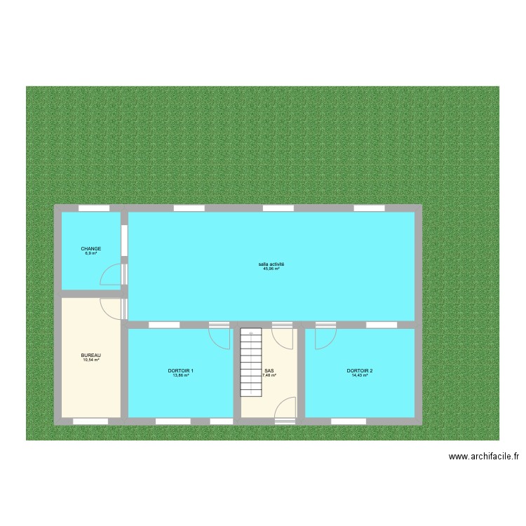 plan venus  brie maison. Plan de 13 pièces et 200 m2