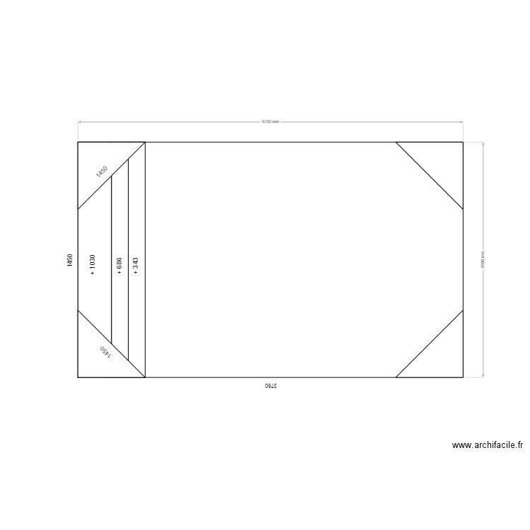 GAMET. Plan de 0 pièce et 0 m2