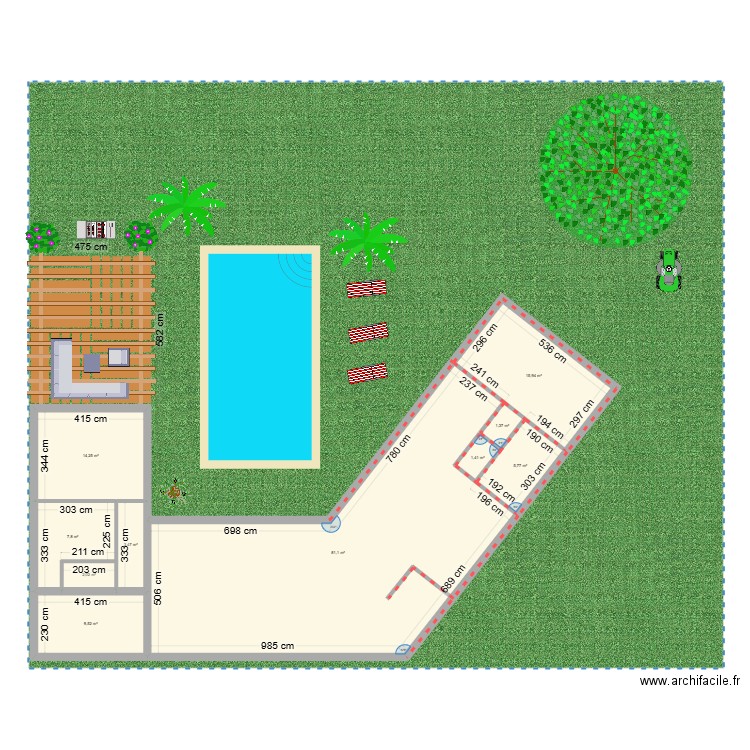 plan2. Plan de 10 pièces et 143 m2