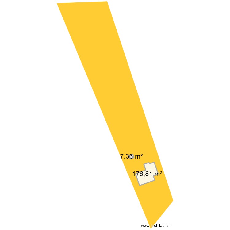 christian bouzer as. Plan de 2 pièces et 184 m2