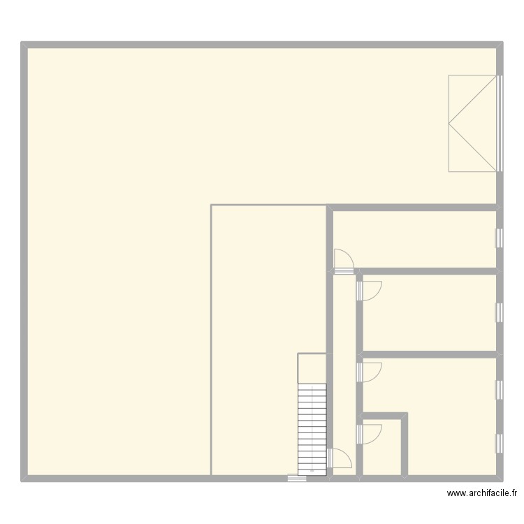 Comptoir du Lignard local. Plan de 6 pièces et 335 m2