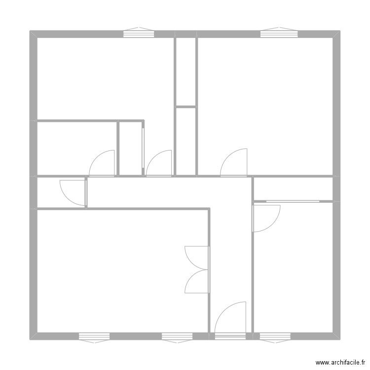 THOMAS. Plan de 11 pièces et 76 m2