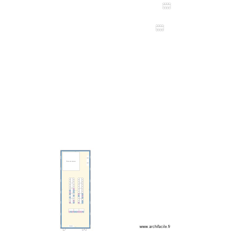 Mariage 2k25. Plan de 1 pièce et 274 m2