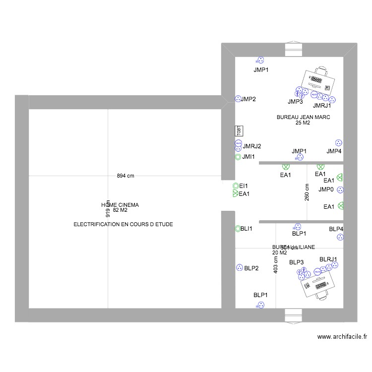 manoir deuxième étage . Plan de 0 pièce et 0 m2