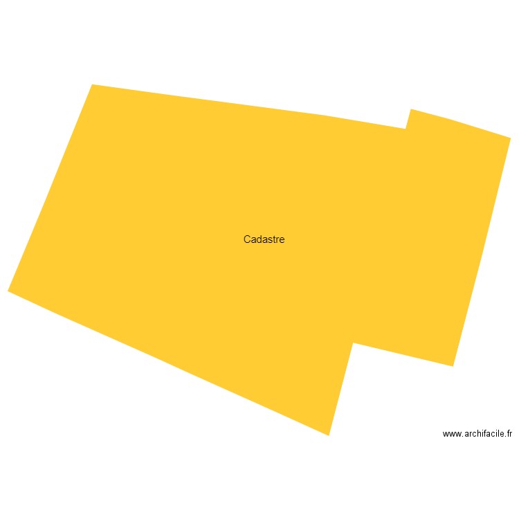 CADASTRE. Plan de 0 pièce et 0 m2