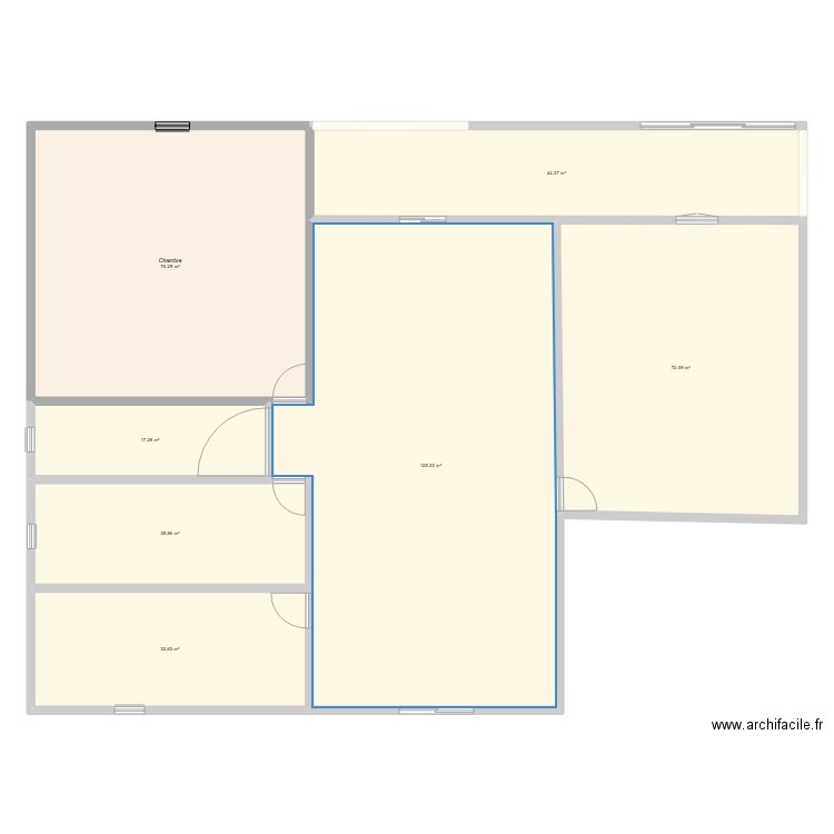 PLANCASE. Plan de 7 pièces et 397 m2