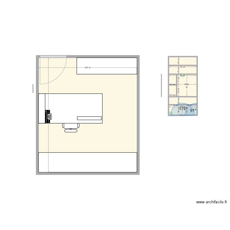 Meschers1. Plan de 8 pièces et 12 m2