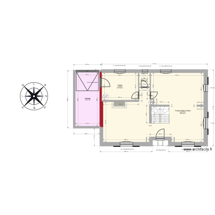 ML24018711 RANC. Plan de 15 pièces et 171 m2