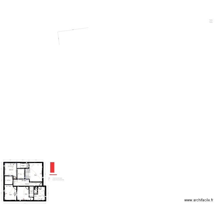 MAISON R+1 ELEC. Plan de 10 pièces et 104 m2