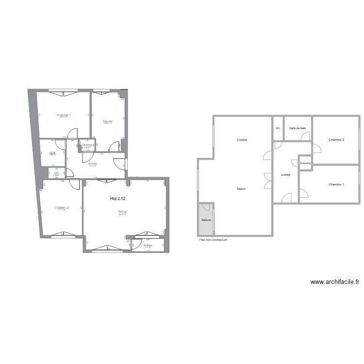 hatchuel. Plan de 8 pièces et 781 m2