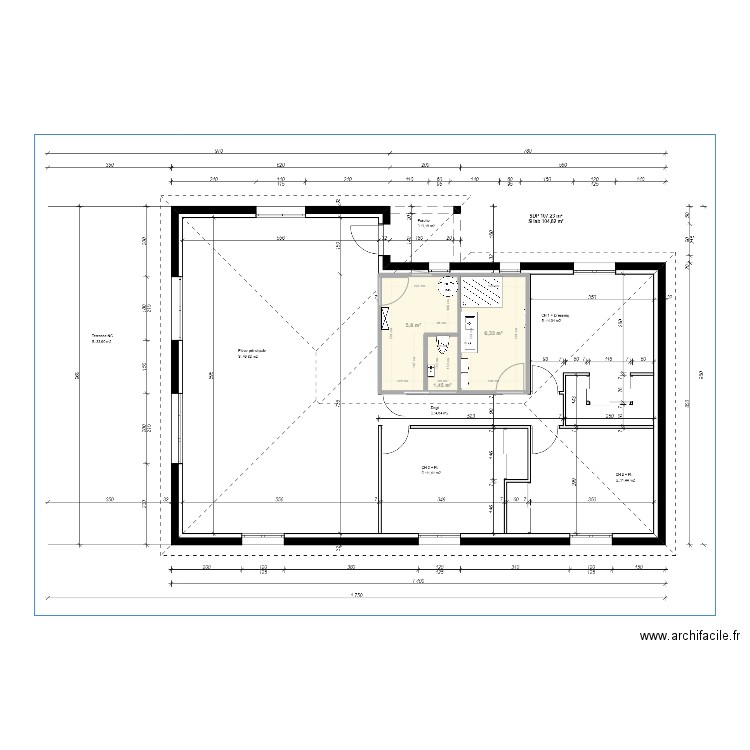 WC CELLIER MODIF. Plan de 0 pièce et 0 m2