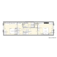 Plan Maison Martres-Tolosane 1er etage