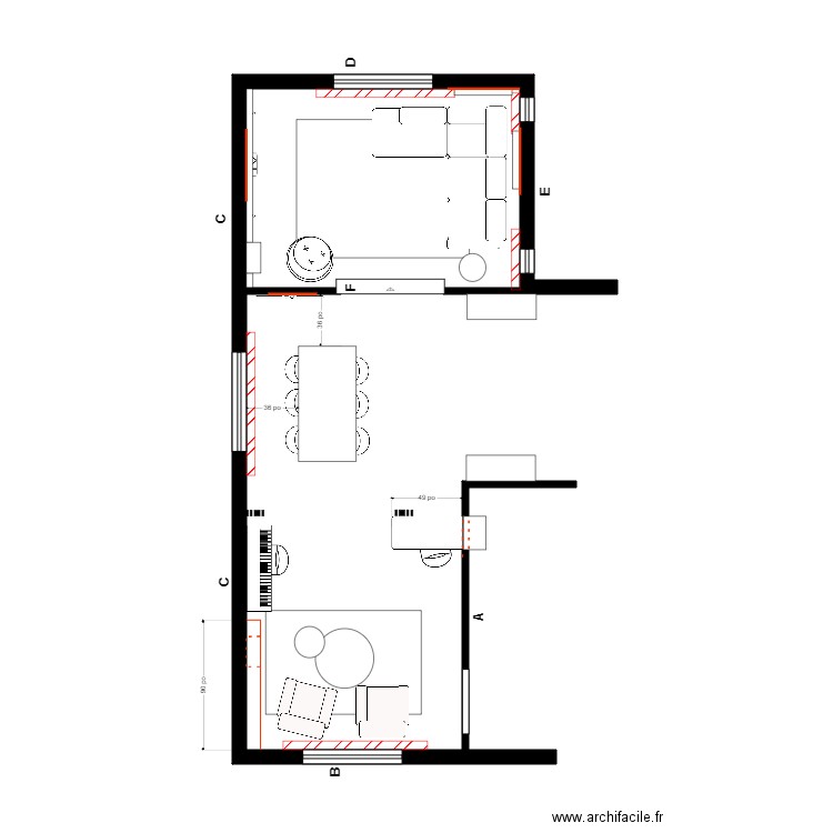 Annie-Claude Menuiserie. Plan de 0 pièce et 0 m2