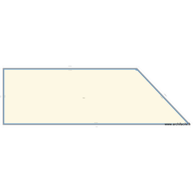 essai 1. Plan de 1 pièce et 689 m2