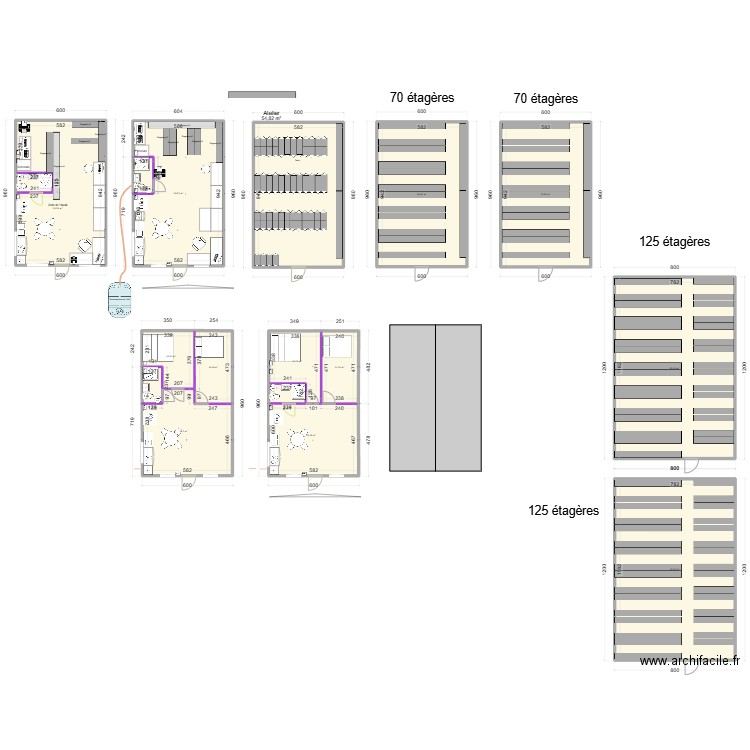 Pernik V5 - All. Plan de 13 pièces et 567 m2