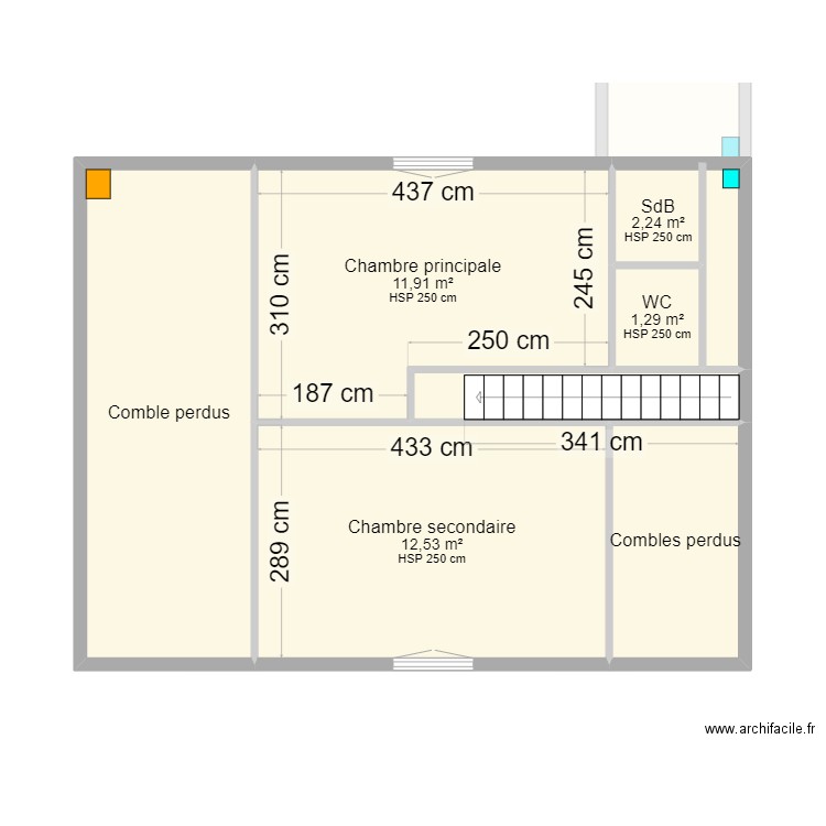 Fil Rouge 5 EC v2. Plan de 14 pièces et 149 m2