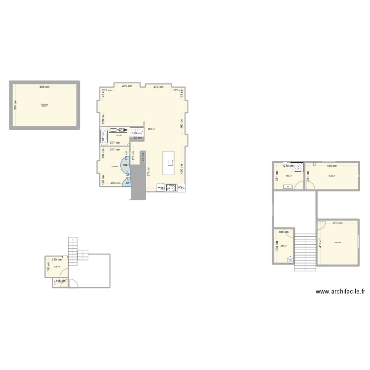 sterpenich 1. Plan de 12 pièces et 148 m2