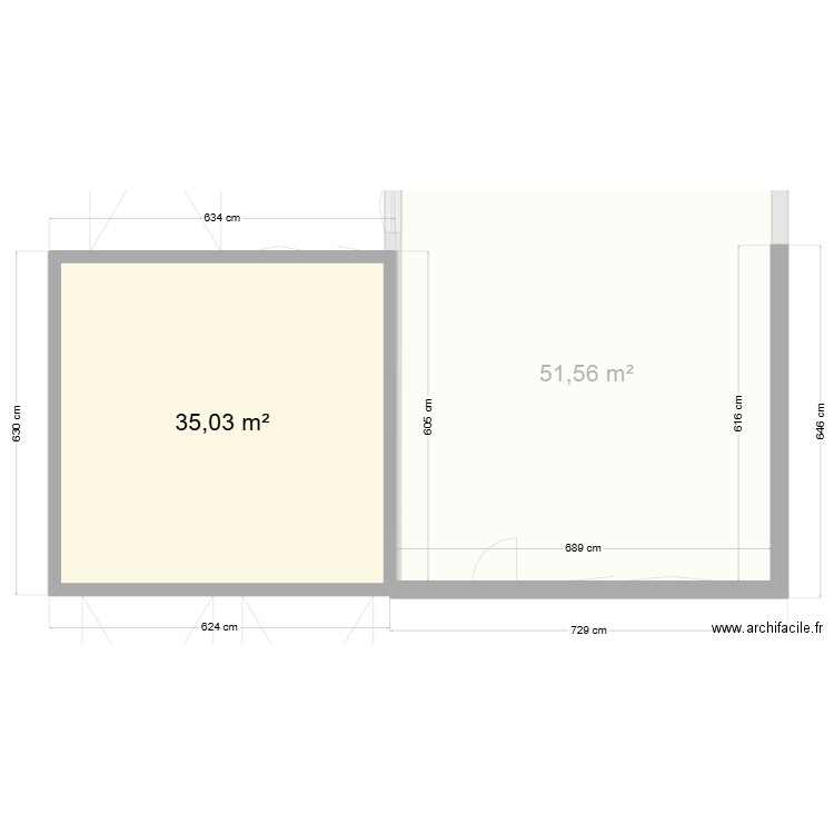 Violaines 2. Plan de 4 pièces et 139 m2