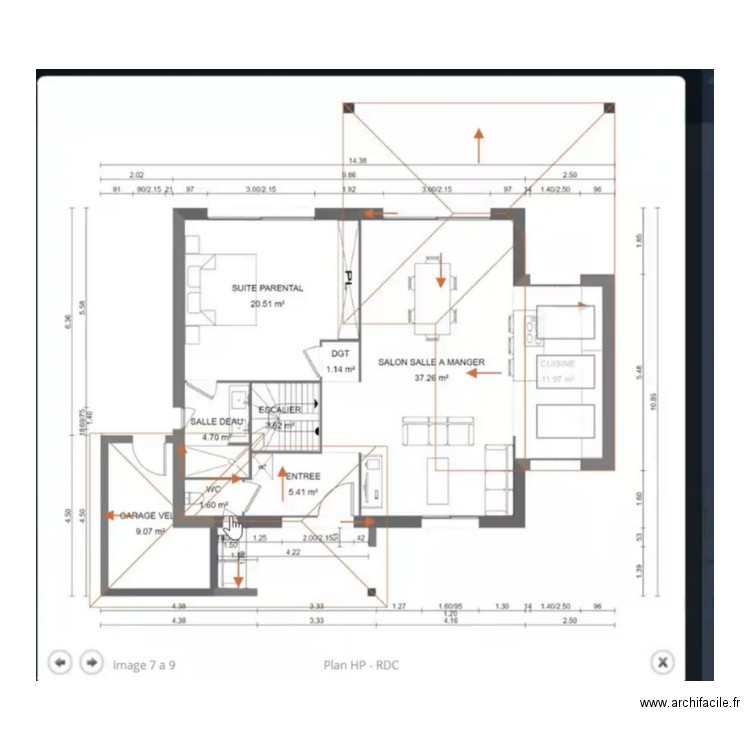 plessis 2. Plan de 0 pièce et 0 m2