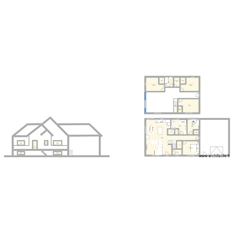 Idéal2.0. Plan de 24 pièces et 166 m2