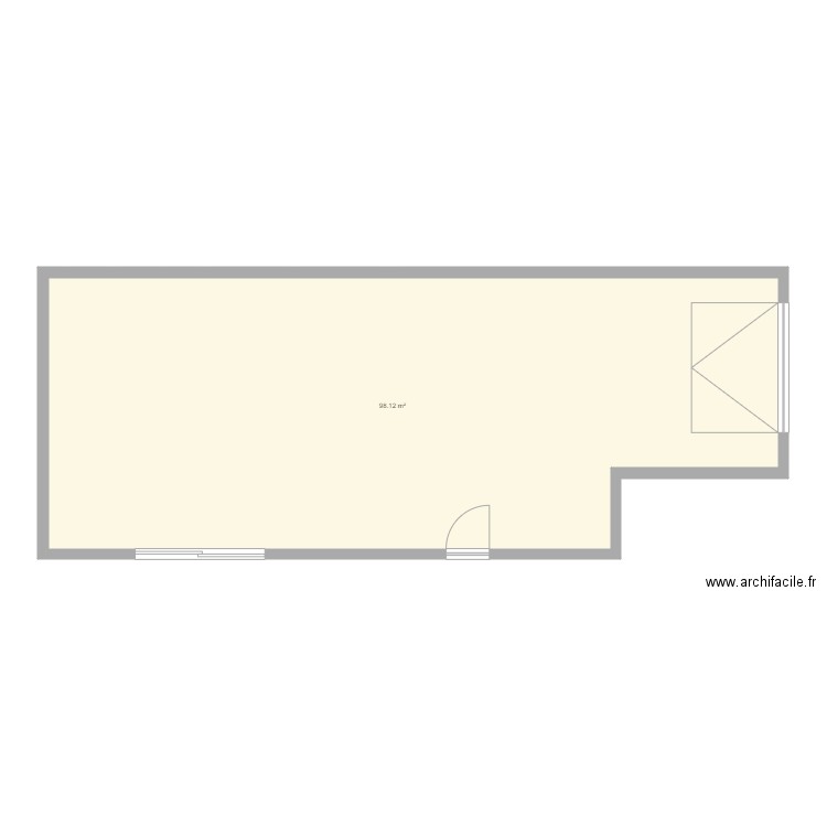 PLAN MAISON. Plan de 1 pièce et 98 m2