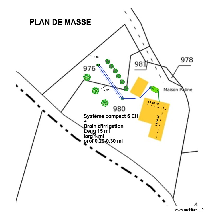 Cassagne. Plan de 0 pièce et 0 m2