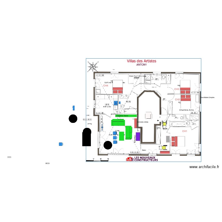 Artiste2. Plan de 0 pièce et 0 m2