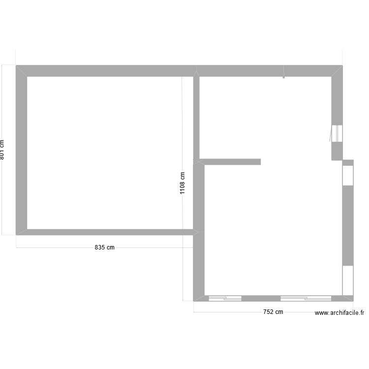 RDC neurdeusiere Toiture. Plan de 0 pièce et 0 m2