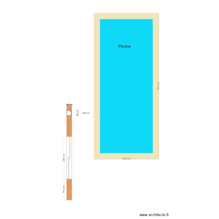 Terrasse. Plan de 0 pièce et 0 m2