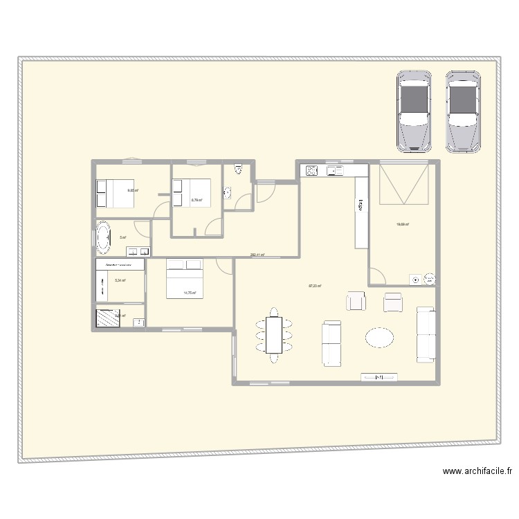 plan rabastens. Plan de 9 pièces et 604 m2