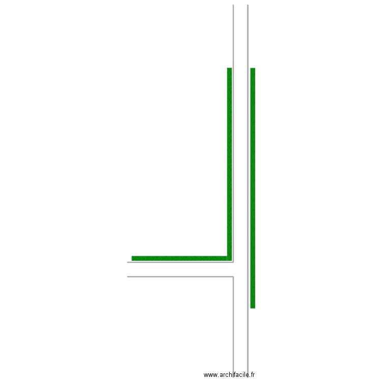 création du chemin blanc . Plan de 0 pièce et 0 m2