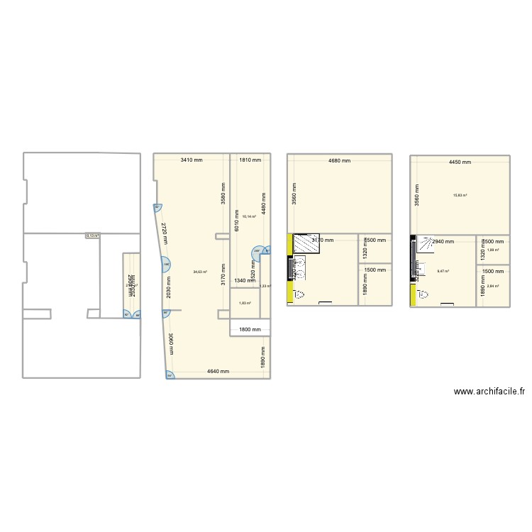 Maison Camille 1. Plan de 15 pièces et 112 m2