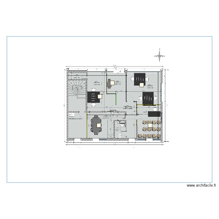 Immo de france Montbrison Clim . Plan de 0 pièce et 0 m2