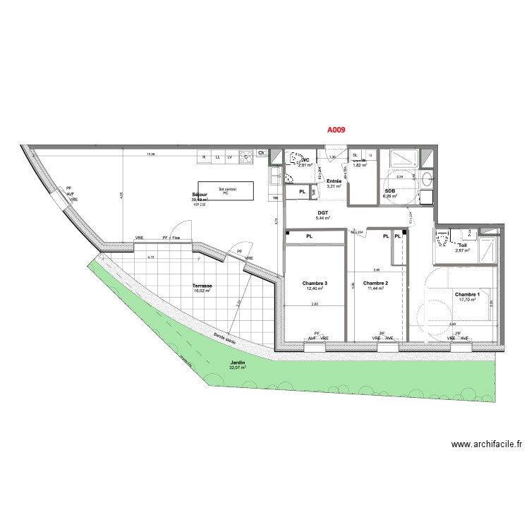 Domaine des Planches. Plan de 0 pièce et 0 m2