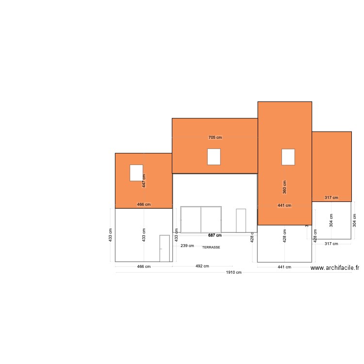 FACADE AVANT PROJET. Plan de 0 pièce et 0 m2