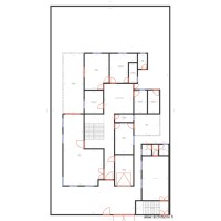 Plan Distribution villa 20x35 RDC 01